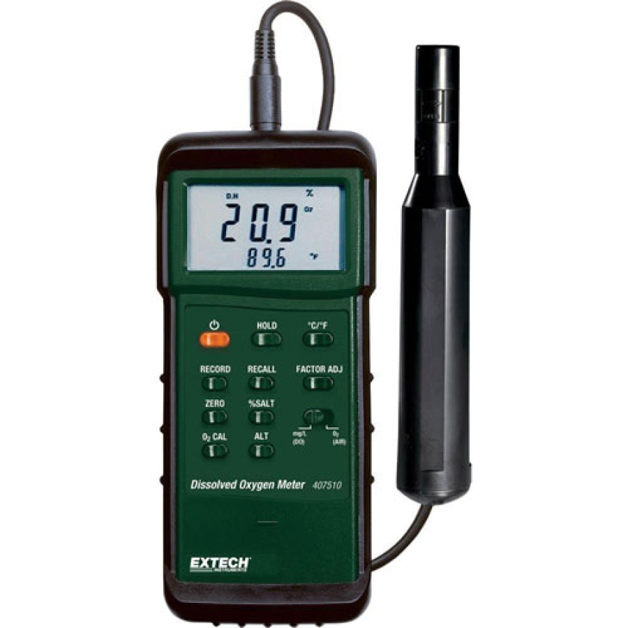Extech 407510 Heavy Duty Dissolved Oxygen Meter with PC interface